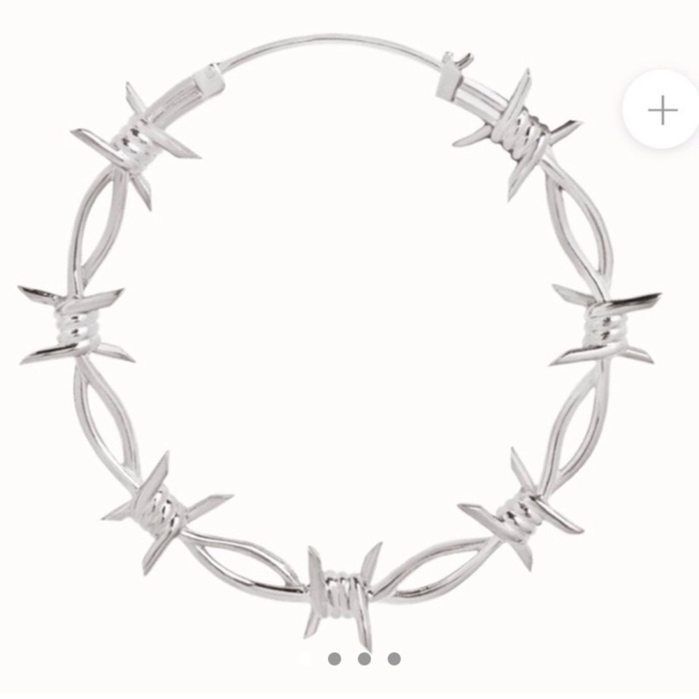 Maya Jewelry Barbed Wire Hoops